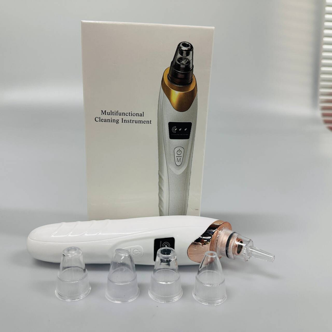 5 in 1 Electric Blackhead Acne Oil Remover Vacuum Suction Face Pore Cleaner Machine