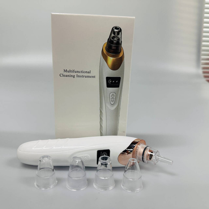 5 in 1 Electric Blackhead Acne Oil Remover Vacuum Suction Face Pore Cleaner Machine